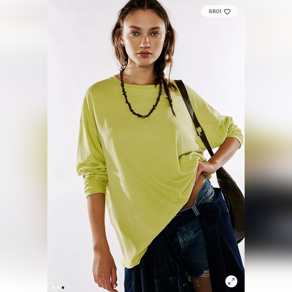 We The Free Tops - 🌟 NWOT 🌟 Free People Nina Long Sleeve